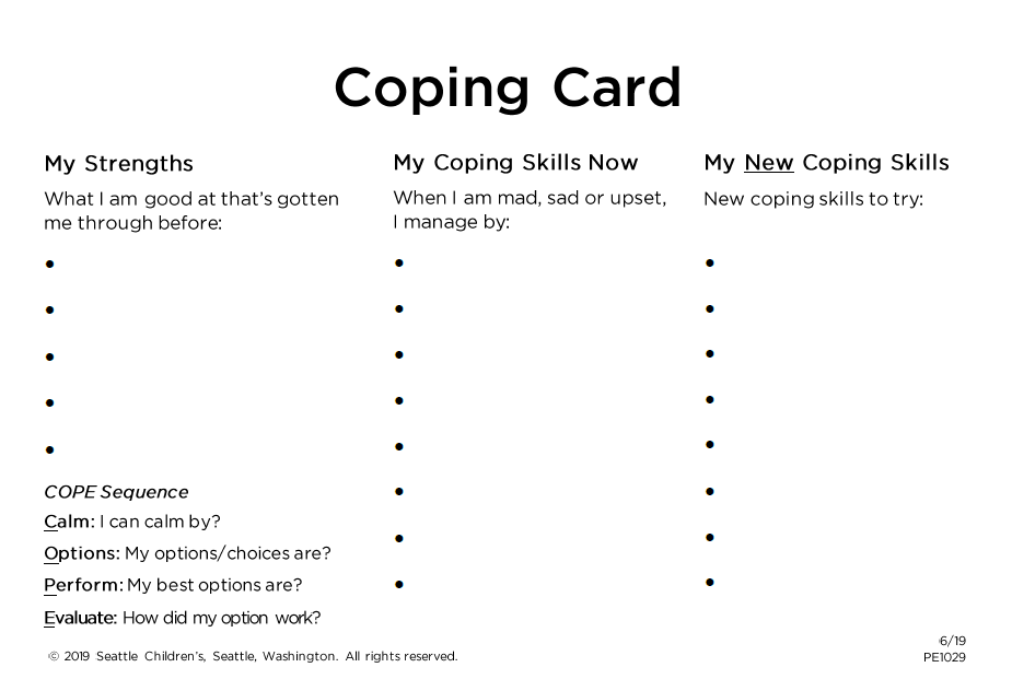 Coping Card: blank (side 2)