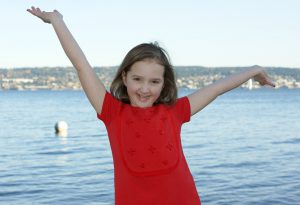 Katie Belle, now 10 years old, was diagnosed with high-risk neuroblastoma when she was 3.