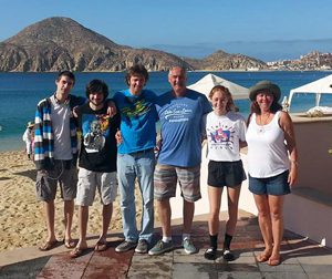Our whole family — me, my husband, Chad and our other three children — went to Cabo in July 2015. This was our first family vacation out of the country.