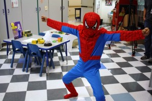 Halloween at the Hospital Spiderman