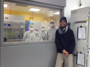 Milton Wright III meets the lab technicians who engineered his T-cells and helped save his life.